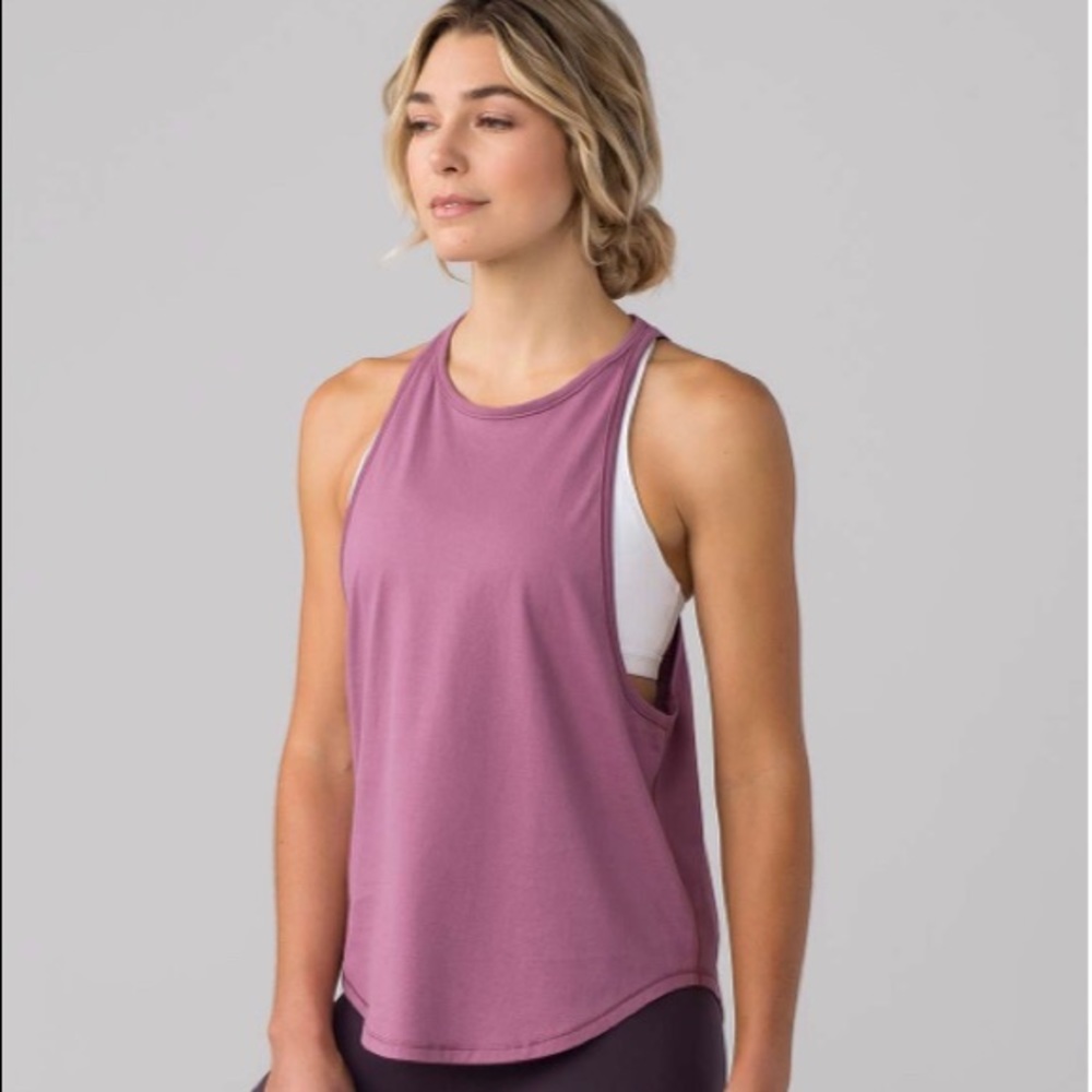 lululemon sweat date singlet, size 6 - Picture 2 of 2